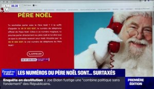 La plupart des appels au Père Noël sont surtaxés