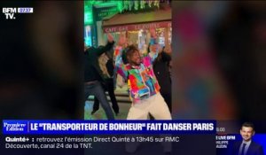 Le "transporteur de bonheur" qui fait danser Paris