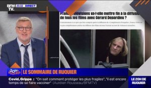 Sentiment d'insécurité et déprogrammation des films avec Gérard Depardieu: le sommaire du 20H de Ruquier