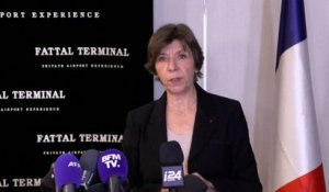 Gaza : Catherine Colonna appelle à une « trêve immédiate et durable » depuis Israël