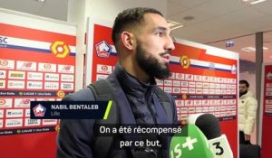 16e j. - Bentaleb : “Globalement, on n'a pas à rougir de notre prestation ce soir”