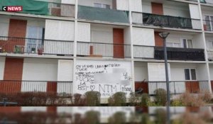 Des tags anti-police découverts à Mantes-la-Jolie