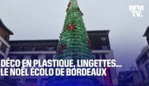 TANGUY DE BFM - Sapins en bouteilles plastiques, décorations en lingettes.... le Noël très écolo des Bordelais