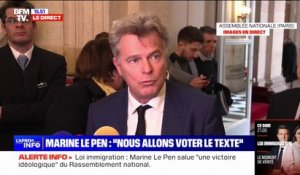 "Nous allons avoir en France, malheureusement, un texte sur l'immigration plus dur que dans l'Italie de Giorgia Meloni" assure Fabien Roussel (PCF)