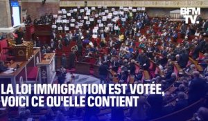 Loi immigration: voici ce que contient le texte voté par les parlementaires