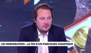 Geoffroy Lejeune : «Cette loi est le début du commencement de ce que souhaiteraient les Français en matière d'immigration»