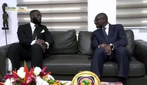 Cheick Cissé Sallah en visite au COCAN 2023