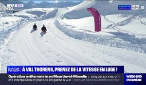 À Val Thorens, en Savoie, se trouve la plus longue piste de luge de France