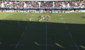 TOP 14 - Essai de Pierre POPELIN (CO) - Montpellier Hérault Rugby - Castres Olympique