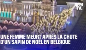 Une femme meurt après la chute d’un sapin de Noël en Belgique
