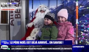 Le Père Noël est déjà arrivé en Savoie