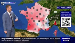 La pluie s'impose sur les trois quarts de la France, avec des températures comprises entre 10°C et 20°C... La météo de ce mercredi 3 janvier