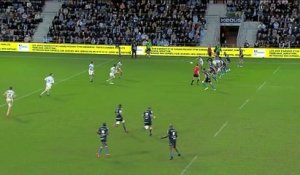 TOP 14 - Essai de Remy BAGET (AB) - Aviron Bayonnais - Racing 92