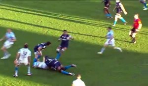 TOP 14 - Essai de Nolann LE GARREC (R92) - Aviron Bayonnais - Racing 92