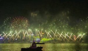Hong Kong entre à son tour en 2024: les images des festivités sur place
