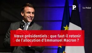 Vœux présidentiels : que faut-il retenir de l’allocution d’Emmanuel Macron ?