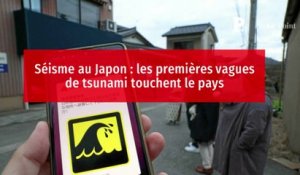 Séismes au Japon : les premières vagues de tsunami touchent le pays