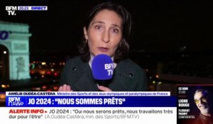 Paris 2024: "Tous les sites seront desservis dans des conditions satisfaisantes" assure Amélie Oudéa-Castéra, ministre des Sports