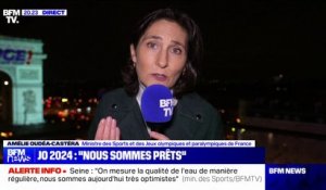 Paris 2024: "Nos athlètes vont nous donner envie de nous inscrire dans des clubs de sport" selon Amélie Oudéa-Castéra, ministre des Sports
