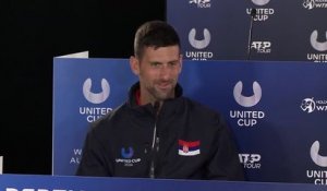 United Cup - Djokovic provoque un fou rire en parlant chinois en pleine conférence de presse