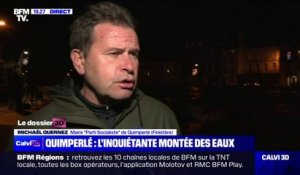 "On risque de revivre ce qu'on a vécu l'année dernière": Le maire de Quimperlé (Finistère) réagit aux nouvelles prévisions de Vigicrues