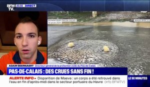 Crues dans le Pas-de-Calais: "Il y a un ras-le-bol qui s'entend largement", indique Adam Beernaert, directeur général de la protection civile du 62