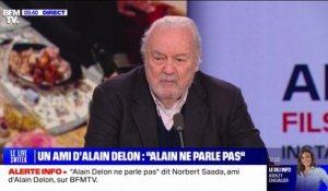 "Anthony [Delon] est droit dans ses bottes, il ne dit jamais des choses qu'il ne pense pas", selon Norbert Saada, ami d'Alain Delon