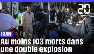 Iran : Au moins 103 morts après une double explosion près de la tombe d'un général iranien #shorts