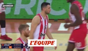 Le résumé de Olympiakos - Monaco - Basket - Euroligue (H)