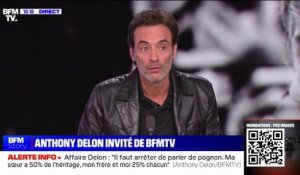 Anthony Delon sur sa sœur Anouchka: "Si elle veut être auprès [d'Alain Delon], elle n'a qu'à revenir à Douchy"