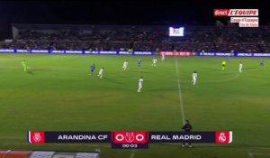 Le replay d'Arandina CF - Real Madrid - Football - Coupe d'Espagne