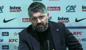 Gattuso : "On pouvait mieux faire, mais on s'en contente"