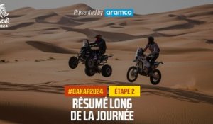 Le résumé de l'Étape 2 présenté par Aramco - #Dakar2024