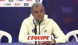 Enrique : «Quand Mbappé veut jouer, on n'a pas grand-chose à dire» - Foot - Coupe - PSG