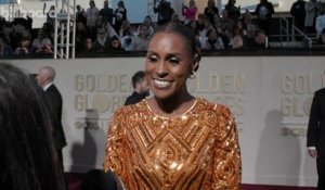 Issa Rae Talks Creating Her Show 'Insecure,' Calls "SkeeYee" by Sexyy Red Her "Pump Up Jam" & More | 2024 Golden Globes