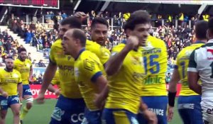 TOP 14 - Essai de Joris JURAND (ASM) - ASM Clermont - Section Paloise