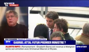 Éric Coquerel (LFI) sur un changement de Premier ministre: "Gabriel Attal ou un autre, ce sera la même politique: celle d'Emmanuel Macron"