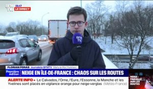 Neige en Ile-de-France: la circulation reprend progressivement sur l'A12