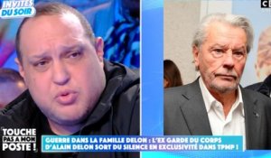 Scandale en vue : l'ancien garde du corps d'Alain Delon dément les fils de l'acteur sur TPMP (VIDÉO)