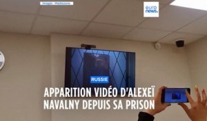 Première apparition vidéo d'Alexeï Navalny depuis son transfert dans une nouvelle prison