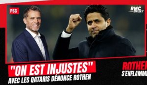 PSG : "On est injustes avec les Qataris" dénonce Rothen