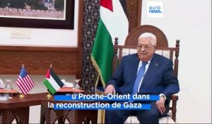 Guerre Israël-Hamas : Mahmoud Abbas reçoit Antony Blinken à Ramallah