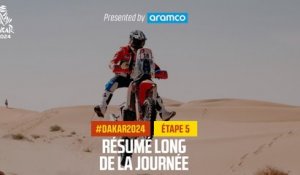 Le résumé de l'Étape 5 présenté par Aramco - #Dakar2024
