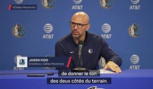 Mavericks - Kidd ravi de ses leaders et d’avoir rebondi après la dernière défaite