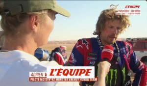 Van Beveren : «Ça a été chaud» - Dakar - Motos