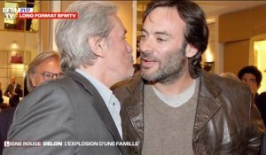 LIGNE ROUGE - Les rapports conflictuels entre Alain Delon et son fils aîné Anthony