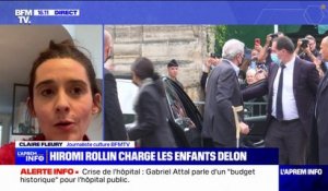 L'avocat d'Hiromi Rollin dénonce une "tentative d'homicide volontaire" sur Alain Delon