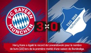 17e j. - Le Bayern Munich écrase Hoffenheim avec un Kane record
