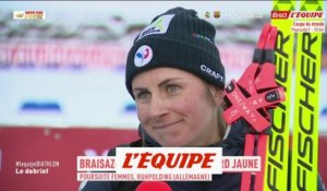 Justine Braisaz-Bouchet : « C'est la manière qui me frustre aujourd'hui » - Biathlon - CM (F)