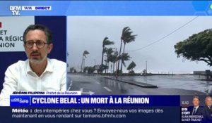 Cyclone Belal: "Les cours d'eau sont en décrue" annonce Jérôme Filippini, préfet de la Réunion